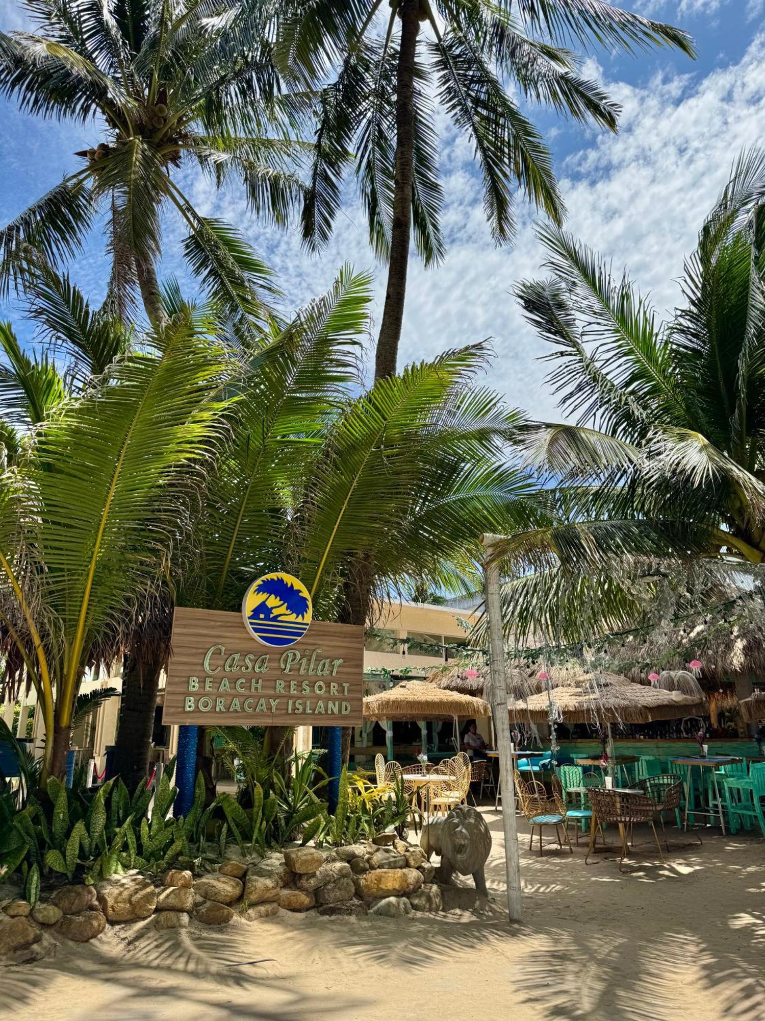 Casa Pilar Beach Resort Manoc-Manoc Екстериор снимка